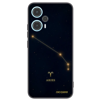 Picasee silikonski črni ovitek za Xiaomi Poco F5 - ARIES