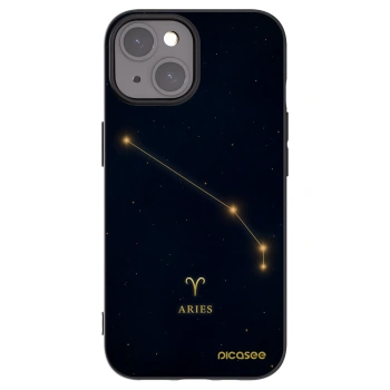 Picasee silikonski črni ovitek za Apple iPhone 15 - ARIES