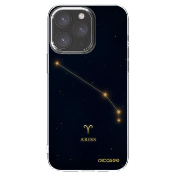 Picasee silikonski prozorni ovitek za Apple iPhone 15 Pro Max - ARIES