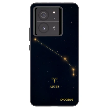 Picasee silikonski črni ovitek za Xiaomi 13T Pro - ARIES