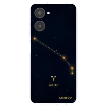 Picasee silikonski prozorni ovitek za Realme 10 4G - ARIES