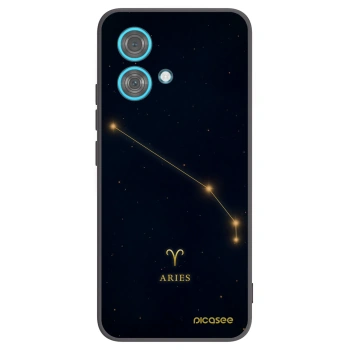 Picasee silikonski črni ovitek za Motorola Edge 40 Neo - ARIES