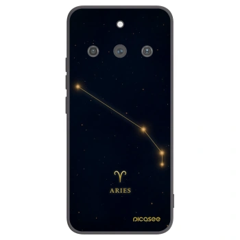 Picasee silikonski črni ovitek za Realme 11 Pro+ - ARIES