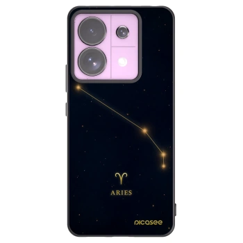 Picasee silikonski črni ovitek za Xiaomi Redmi Note 13 Pro 5G - ARIES
