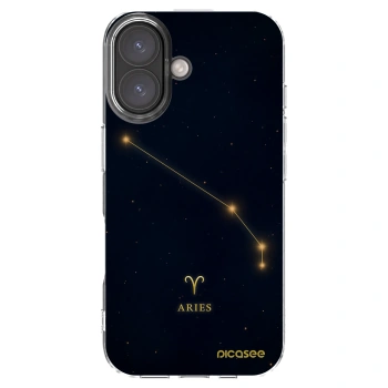 Picasee silikonski prozorni ovitek za Apple iPhone 16 - ARIES