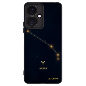 Picasee silikonski črni ovitek za Xiaomi Redmi 13C 5G - ARIES