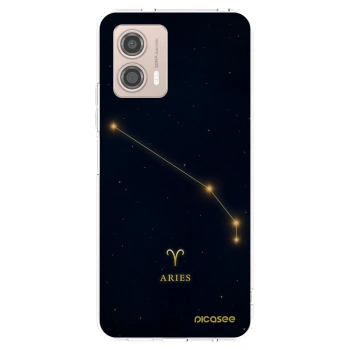 Picasee silikonski prozorni ovitek za Motorola Moto G53 5G - ARIES