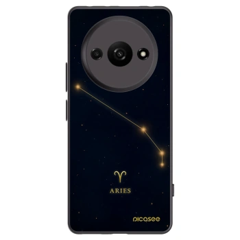 Picasee silikonski črni ovitek za Xiaomi Redmi A3 - ARIES