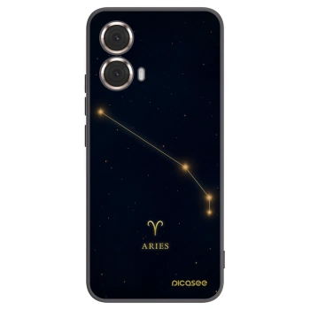 Picasee silikonski črni ovitek za Motorola Moto G85 - ARIES