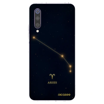 Picasee silikonski prozorni ovitek za Xiaomi Mi 9 - ARIES