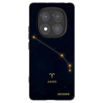 Picasee silikonski črni ovitek za Xiaomi Redmi Note 14 Pro 5G - ARIES