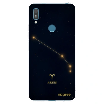 Picasee silikonski prozorni ovitek za Huawei Y7 2019 - ARIES
