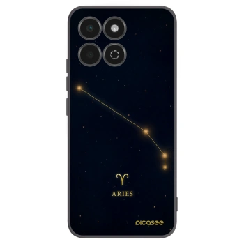 Picasee silikonski črni ovitek za Honor 200 Smart 5G - ARIES
