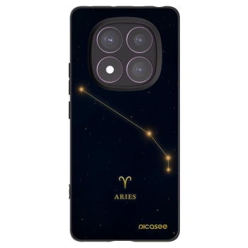 Picasee silikonski črni ovitek za Xiaomi Redmi Note 14 Pro 4G - ARIES