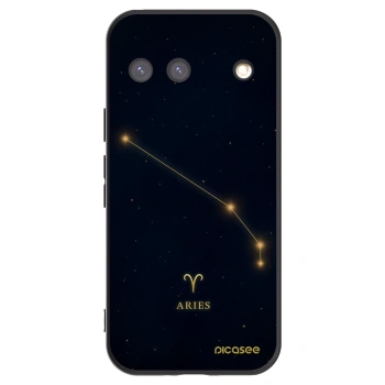 Picasee silikonski črni ovitek za Google Pixel 9 - ARIES