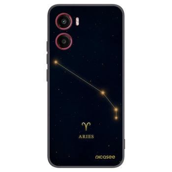 Picasee silikonski črni ovitek za Motorola Moto G05 - ARIES
