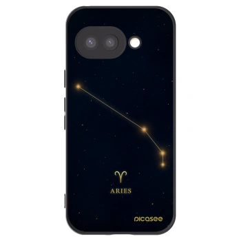 Picasee silikonski črni ovitek za Google Pixel 9a - ARIES