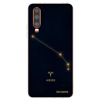 Picasee silikonski prozorni ovitek za Huawei P30 - ARIES