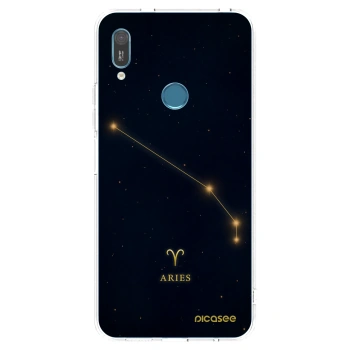 Picasee silikonski prozorni ovitek za Huawei Y6 2019 - ARIES