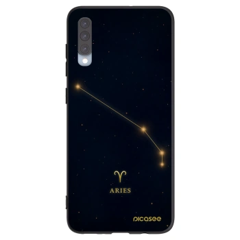 Picasee silikonski črni ovitek za Samsung Galaxy A70 A705F - ARIES