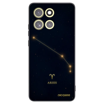 Picasee silikonski črni ovitek za Motorola Moto G86 5G - ARIES