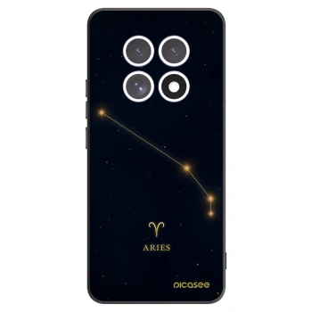 Picasee silikonski črni ovitek za Xiaomi Redmi Note 15 - ARIES