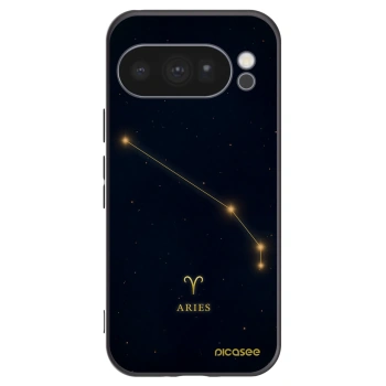 Picasee silikonski črni ovitek za Google Pixel 10 Pro - ARIES