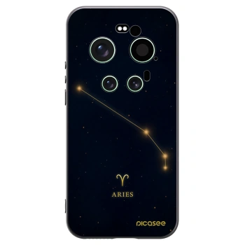 Picasee silikonski črni ovitek za Xiaomi 17 Ultra - ARIES