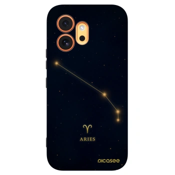 Picasee silikonski črni ovitek za Honor 600 - ARIES
