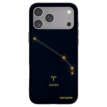 Picasee silikonski črni ovitek za Apple iPhone 18 Pro Max - ARIES