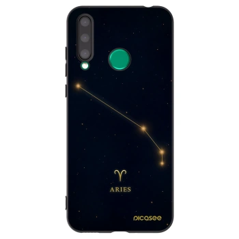 Picasee silikonski črni ovitek za Honor 20 Lite - ARIES