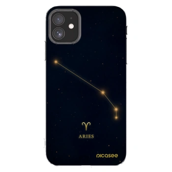 Picasee silikonski prozorni ovitek za Apple iPhone 11 - ARIES