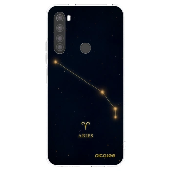 Picasee silikonski prozorni ovitek za Xiaomi Redmi Note 8 - ARIES