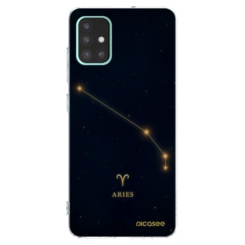 Picasee silikonski prozorni ovitek za Samsung Galaxy A51 A515F - ARIES