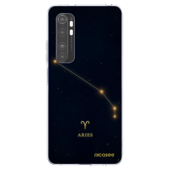 Picasee silikonski prozorni ovitek za Xiaomi Mi Note 10 Lite - ARIES