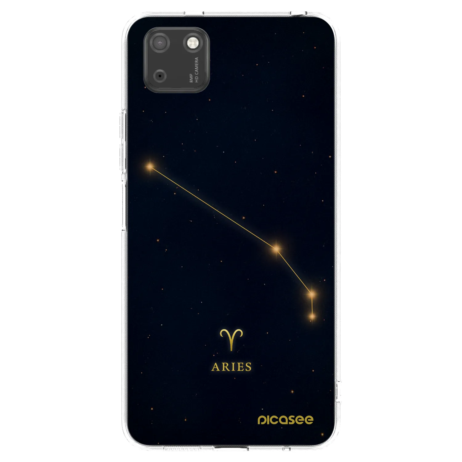 Picasee silikonski prozorni ovitek za Huawei Y5P - ARIES