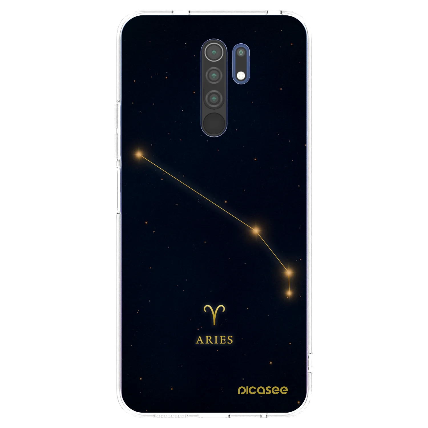 Picasee silikonski prozorni ovitek za Xiaomi Redmi 9 - ARIES