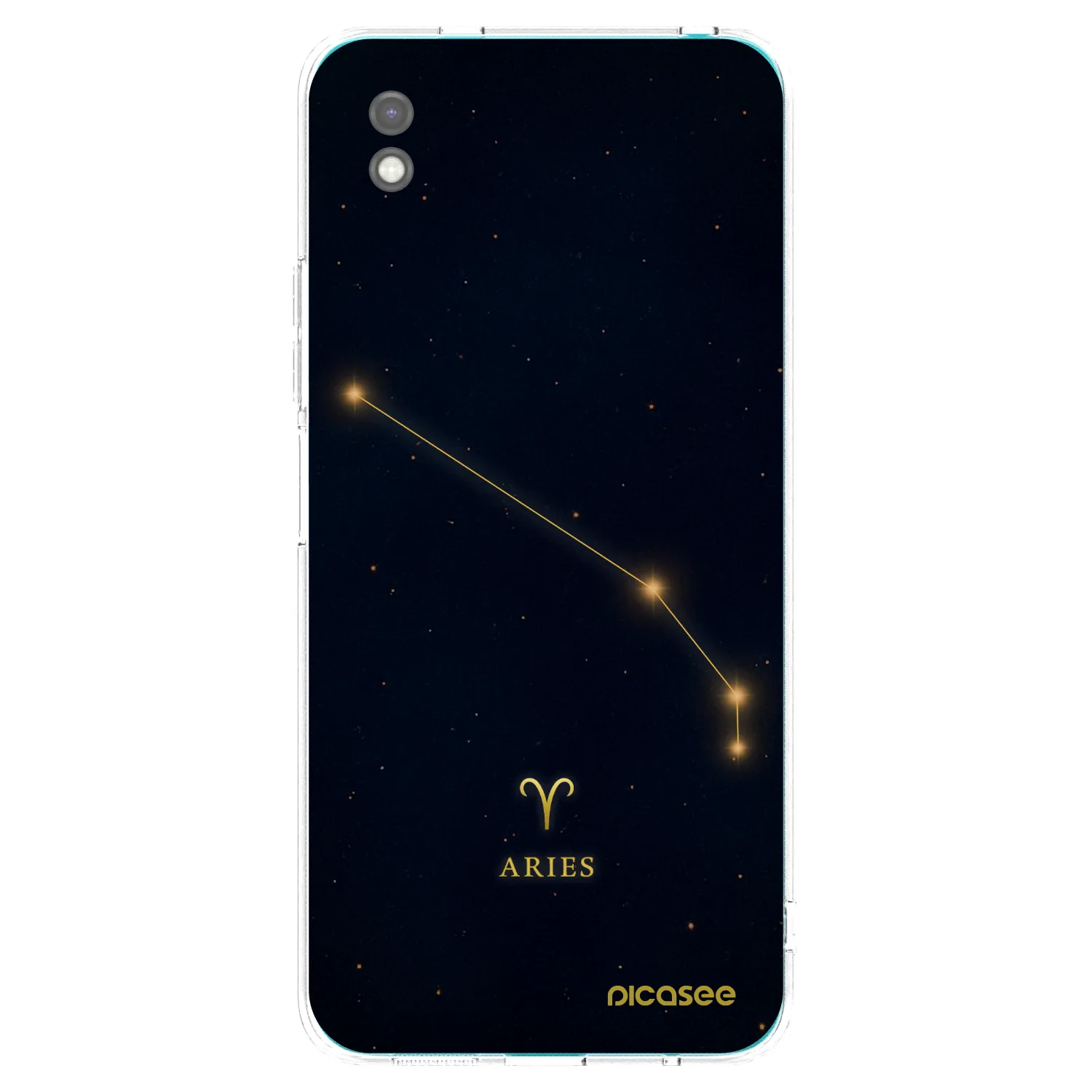 Picasee silikonski črni ovitek za Xiaomi Redmi 9A - ARIES