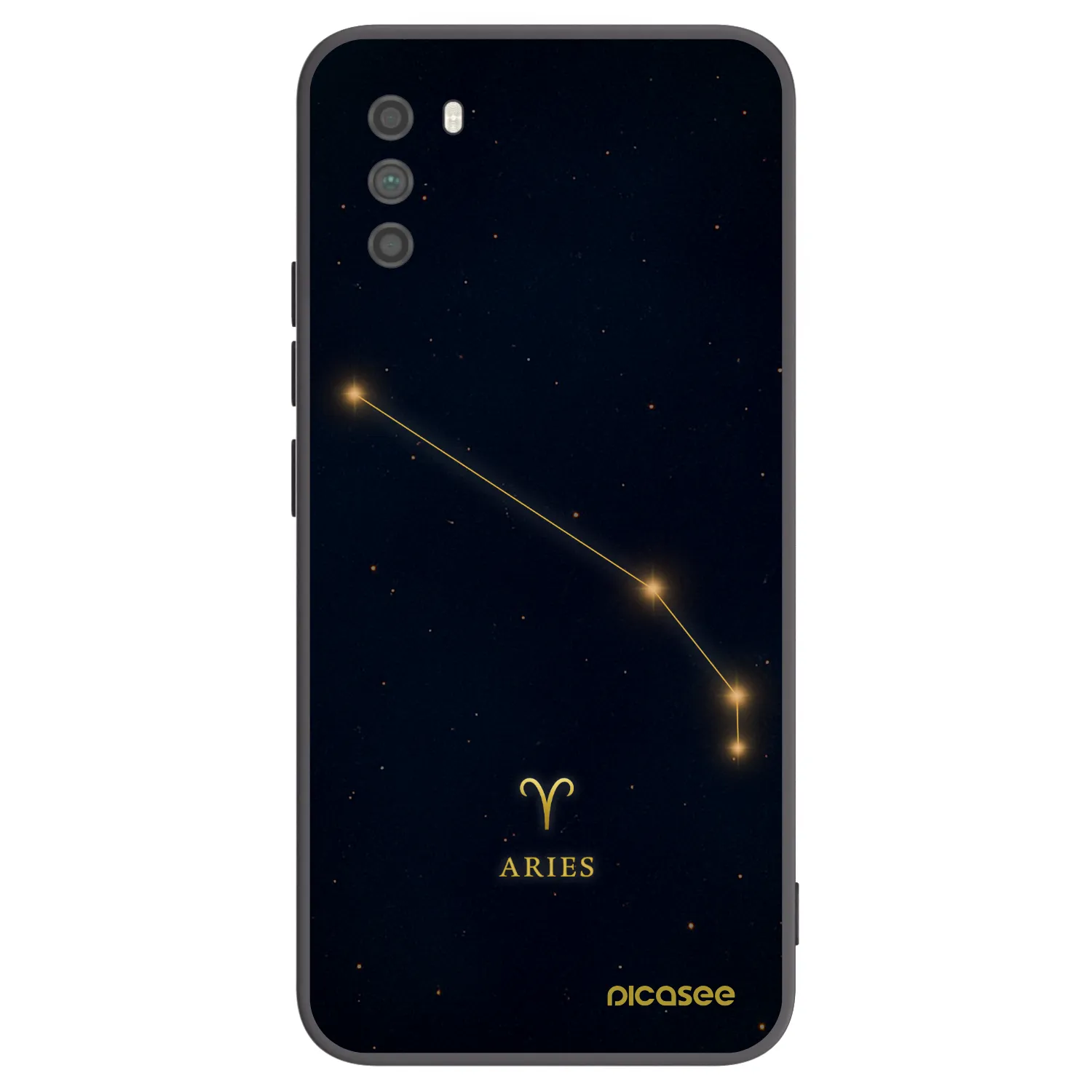 Picasee silikonski črni ovitek za Xiaomi Poco M3 - ARIES