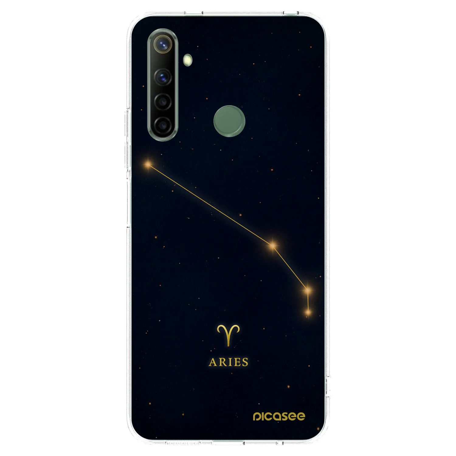 Picasee silikonski prozorni ovitek za Realme 6i - ARIES