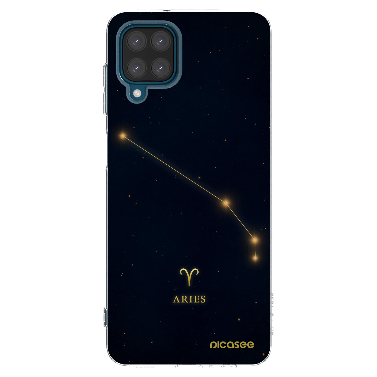 Picasee silikonski prozorni ovitek za Samsung Galaxy A12 A125F - ARIES