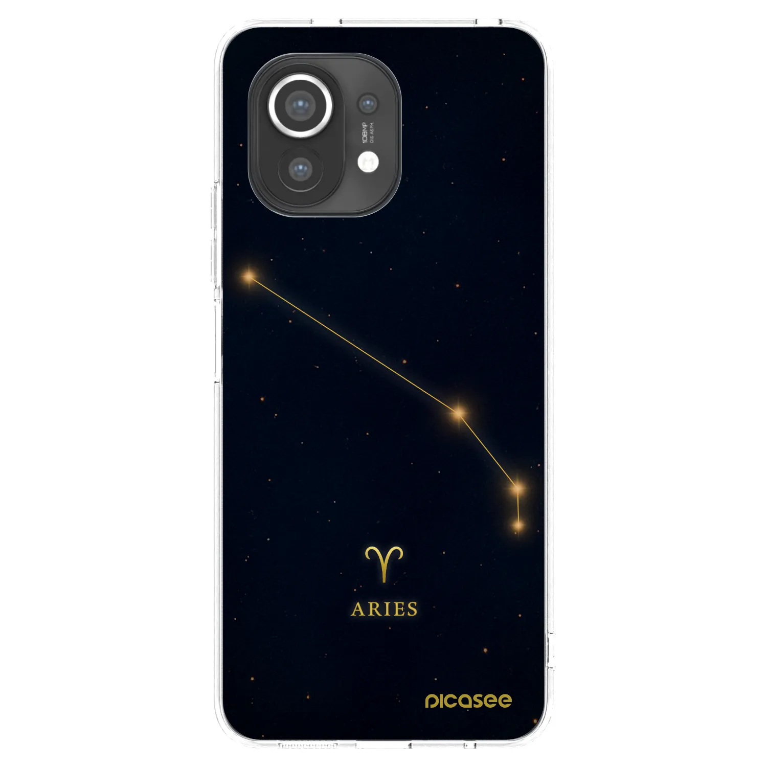 Picasee silikonski prozorni ovitek za Xiaomi Mi 11 - ARIES