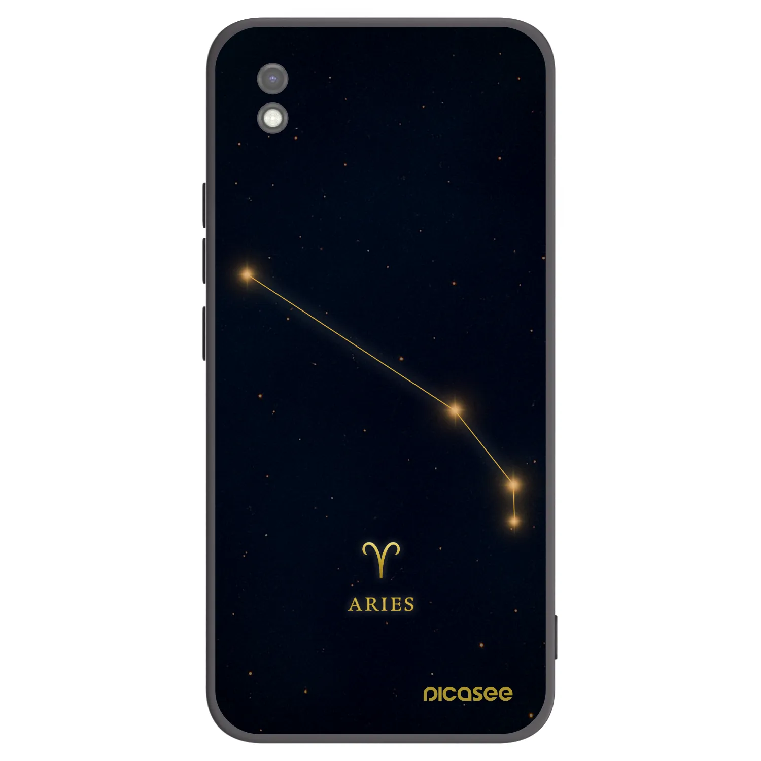 Picasee silikonski črni ovitek za Xiaomi Redmi 9AT - ARIES