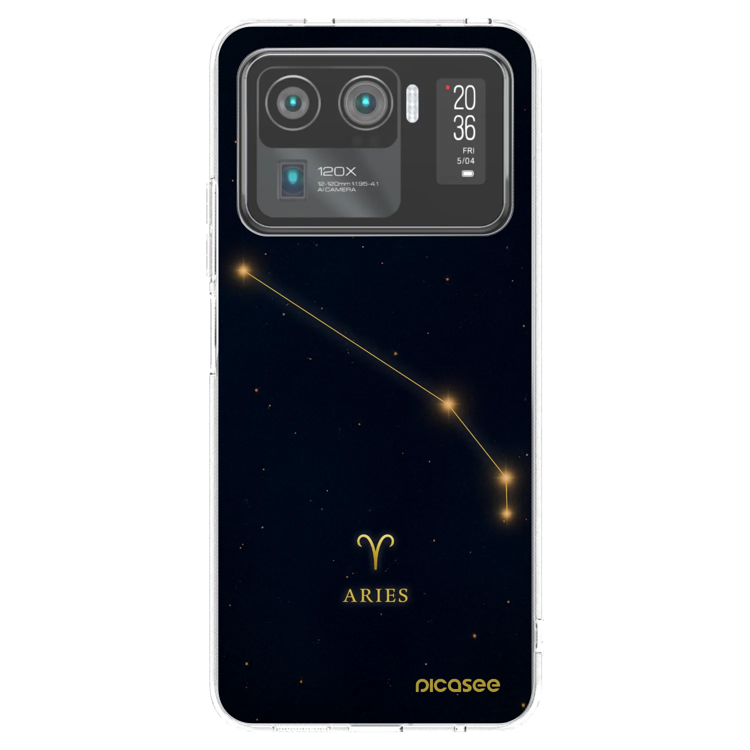 Picasee silikonski prozorni ovitek za Xiaomi Mi 11 Ultra - ARIES