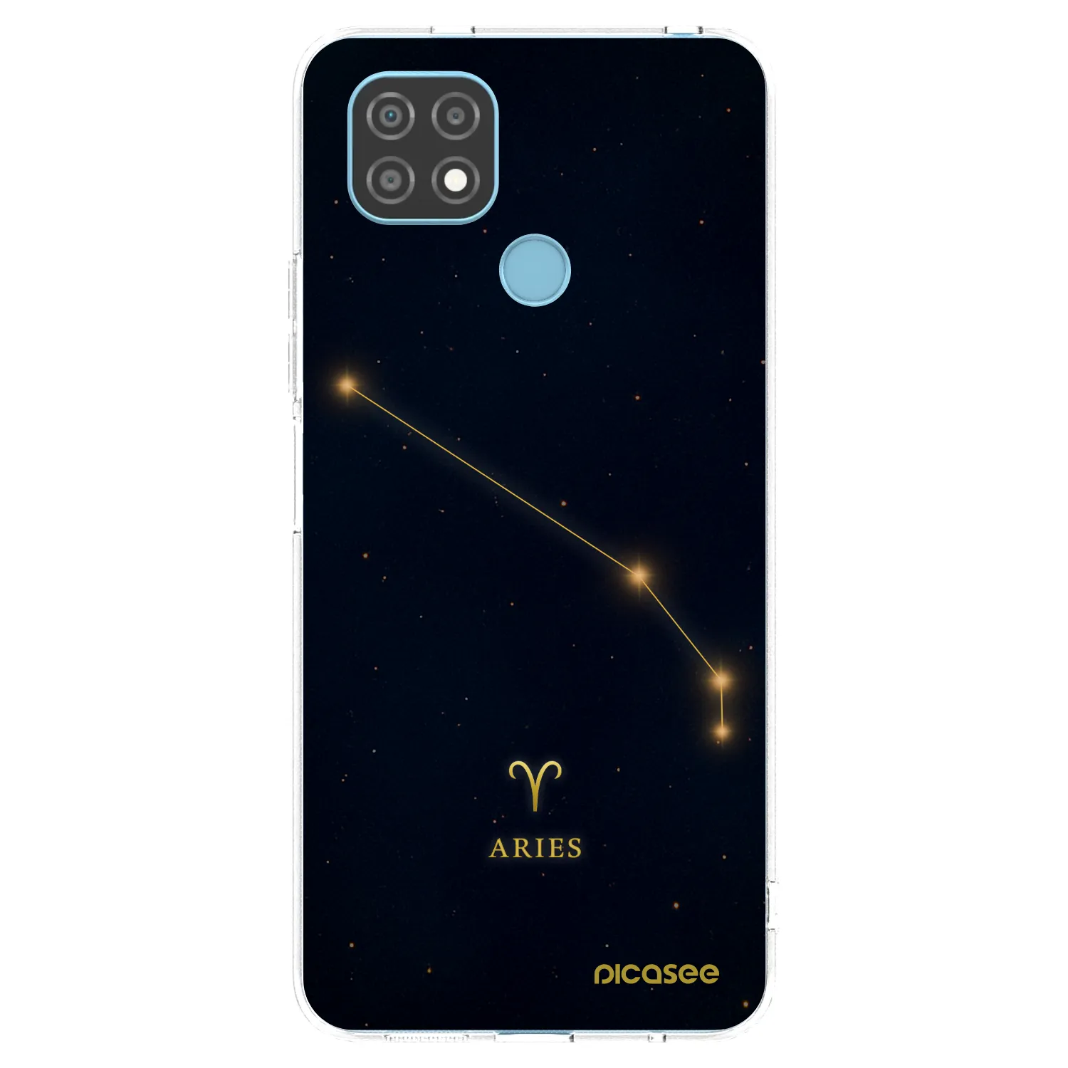 Picasee silikonski prozorni ovitek za Realme C21 - ARIES