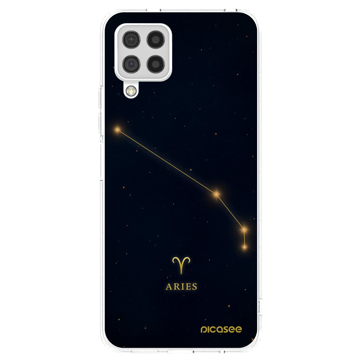 Picasee silikonski prozorni ovitek za Samsung Galaxy A22 A225F 4G - ARIES