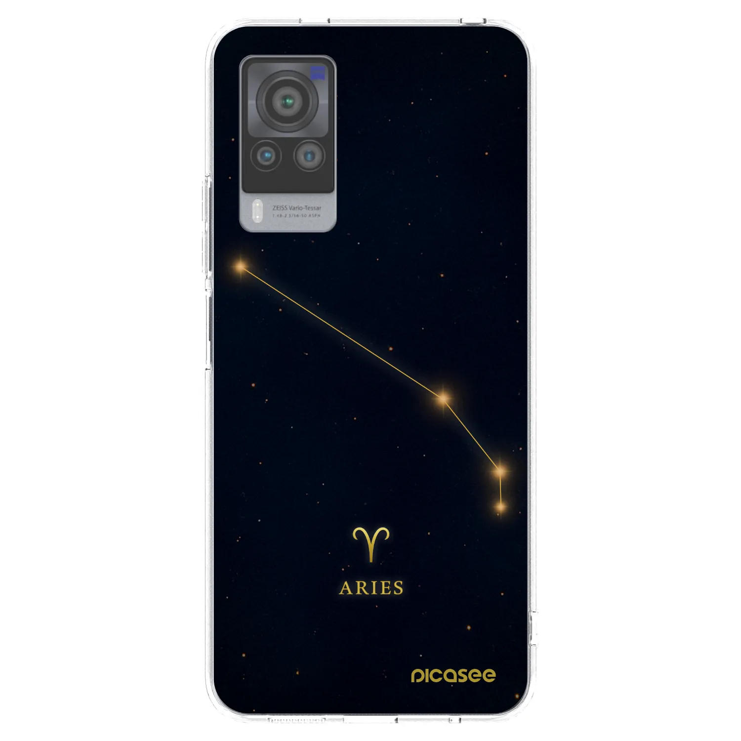 Picasee silikonski prozorni ovitek za Vivo X60 Pro 5G - ARIES