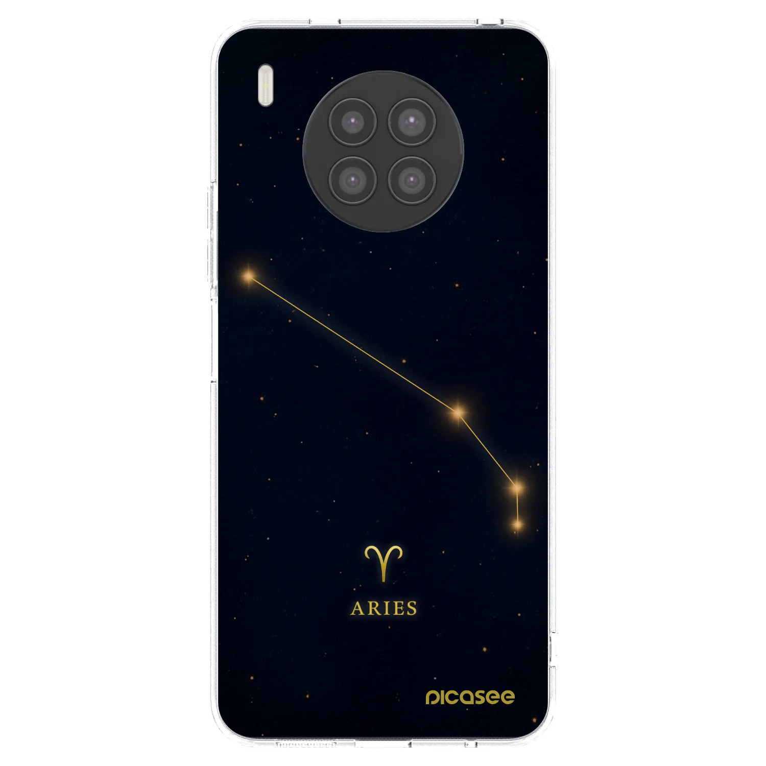 Picasee silikonski prozorni ovitek za Huawei Nova 8i - ARIES