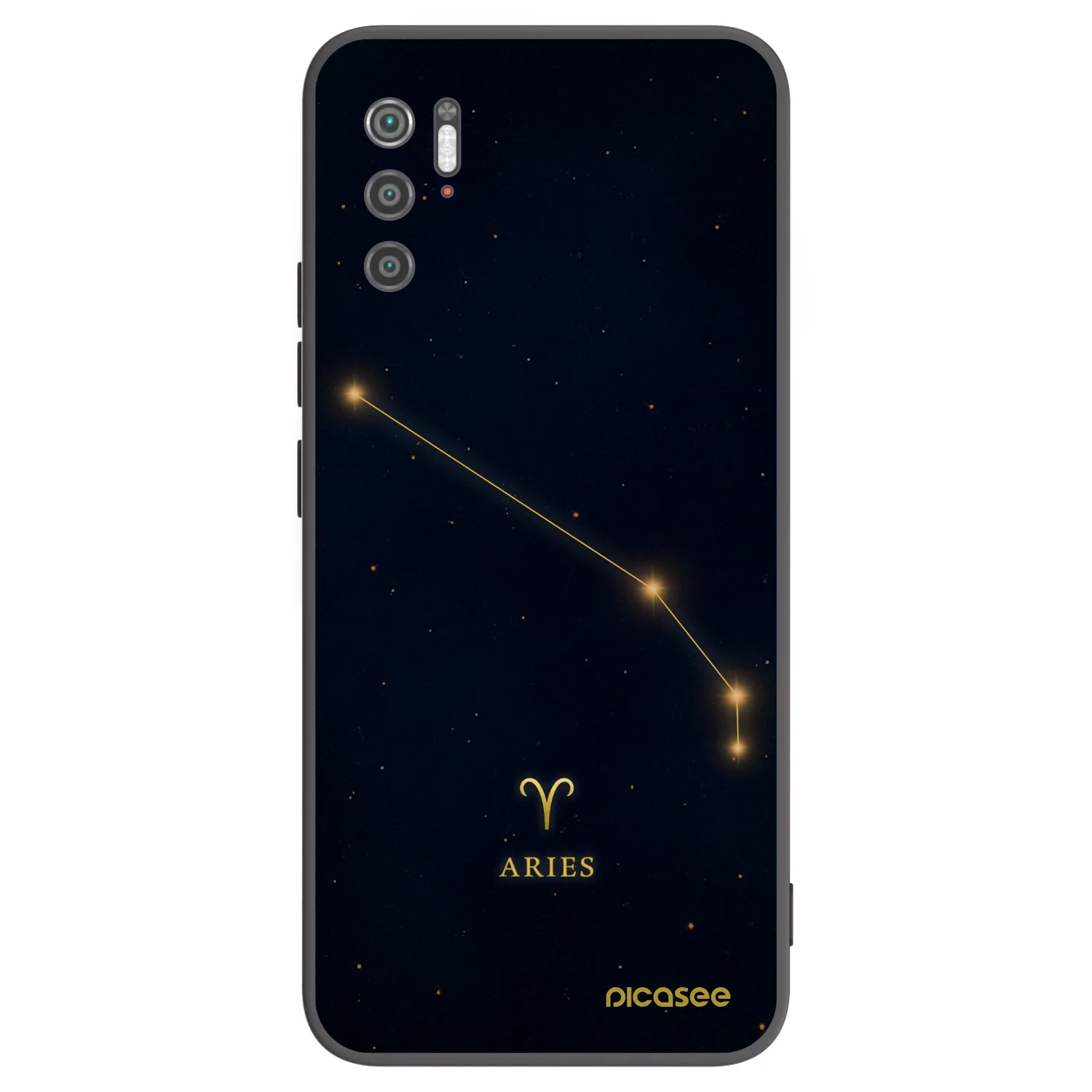 Picasee silikonski črni ovitek za Xiaomi Poco M3 Pro 5G - ARIES
