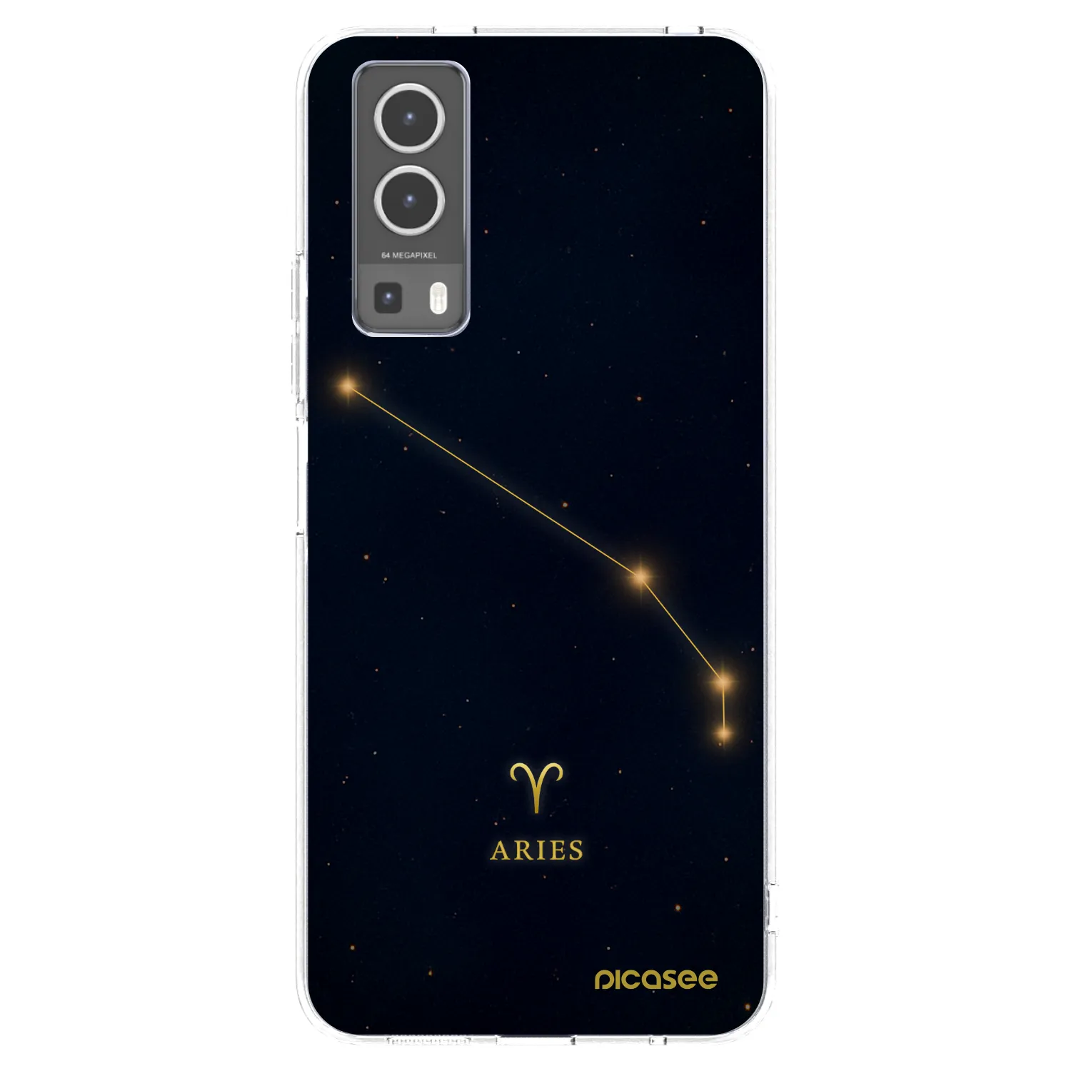 Picasee silikonski prozorni ovitek za Vivo Y72 5G - ARIES